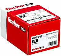 Дюбель металлический самонарезающий для гипсокартона 31 мм GKM S BP Fischer 40432 c полукруглым шурупом, 100 шт Дюбель металлический самонарезающий для гипсокартона 31 мм GKM S BP Fischer 40432 c полукруглым шурупом, 100 шт