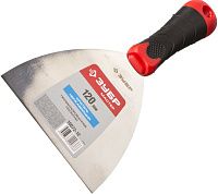 Шпатель 120 мм с профилированным полотном ЗУБР Мастер 10072-12, нержавеющая сталь Шпатель 120 мм с профилированным полотном ЗУБР Мастер 10072-12, нержавеющая сталь