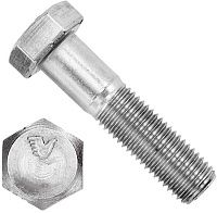 Болт шестигранный с неполной резьбой М20х85 DIN 931, нержавеющая сталь А5 Болт шестигранный с неполной резьбой М20х85 DIN 931, нержавеющая сталь А5