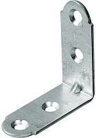 Уголок крепежный 40х17 мм, оцинкованная сталь Уголок крепежный 40х17 мм, оцинкованная сталь