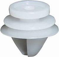 Клипса автомобильная нажимная 1656 Клипса автомобильная нажимная 1656