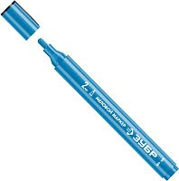 Маркер меловой синий 2 мм ЗУБР ММ-400, 06332-7 Маркер меловой синий 2 мм ЗУБР ММ-400, 06332-7