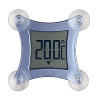 Оконный термометр 'Poco' Digitales с большим дисплеем 67 x 22 x 67 mm TFA-Dostmann Оконный термометр 'Poco' Digitales с большим дисплеем 67 x 22 x 67 mm TFA-Dostmann