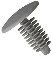 Клипса автомобильная крепежная нажимная AS-1104 Клипса автомобильная крепежная нажимная AS-1104