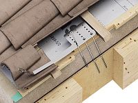 Крепление анкерное без изгиба для черепицы 132 мм Holz HOOKEVO Крепление анкерное без изгиба для черепицы 132 мм Holz HOOKEVO