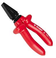 Плоскогубцы диэлектрические комбинированные 160 мм ЗУБР Электрик 2214-1-16_z02 Плоскогубцы диэлектрические комбинированные 160 мм ЗУБР Электрик 2214-1-16_z02