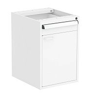 Тумба с выдвижным ящиком и дверцей, высота 660 мм 45/66, Treston 60749108, с защитой ESD, серая Тумба с выдвижным ящиком и дверцей, высота 660 мм 45/66, Treston 60749108, с защитой ESD, серая