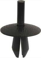 Клипса автомобильная нажимная с фиксатором 1886 Клипса автомобильная нажимная с фиксатором 1886