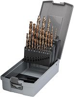 Набор сверл по металлу 1-10,5 мм, 24 шт HSSE-Co5, DIN 338 Ruko 215216RO Набор сверл по металлу 1-10,5 мм, 24 шт HSSE-Co5, DIN 338 Ruko 215216RO