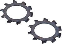 Шайба стопорная с зубьями DIN 6797A, сталь без покрытия Шайба стопорная с зубьями DIN 6797A, сталь без покрытия