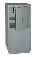 Шкаф бухгалтерский 1254/470/395 мм, Металл-завод КС-2Т Шкаф бухгалтерский 1254/470/395 мм, Металл-завод КС-2Т