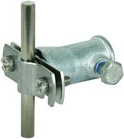 Держатель проводника с крепёжной втулкой, Rd=7-10 мм DEHN 106128 Держатель проводника с крепёжной втулкой, Rd=7-10 мм DEHN 106128