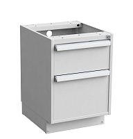 Тумба с выдвижными ящиками высота 660 мм 45/56, Treston 60649211, с защитой ESD Тумба с выдвижными ящиками высота 660 мм 45/56, Treston 60649211, с защитой ESD