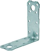 Уголок крепежный усиленный 80х40х2 мм KUU, оцинкованная сталь, 200 шт Уголок крепежный усиленный 80х40х2 мм KUU, оцинкованная сталь, 200 шт