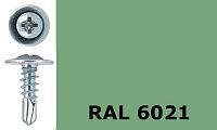Саморез-клоп с буром 4,2х19 окрашенный, RAL 6021 (бледно-зелёный) Саморез-клоп с буром 4,2х19 окрашенный, RAL 6021 (бледно-зелёный)