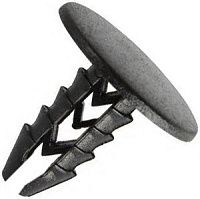 Клипса автомобильная нажимная 1284 Клипса автомобильная нажимная 1284