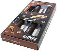 Набор из долот (4, 6, 10, 12 мм) WOOD LINE PROFI Narex 863600, 4 штуки Набор из долот (4, 6, 10, 12 мм) WOOD LINE PROFI Narex 863600, 4 штуки