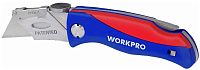Нож складной с трапециевидным лезвием Workpro WP211006 Нож складной с трапециевидным лезвием Workpro WP211006