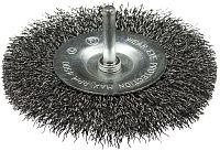 Щетка дисковая гофрированная для дрели 75 мм № 598 Профоснастка Эксперт 20907004, нержавеющая сталь Щетка дисковая гофрированная для дрели 75 мм № 598 Профоснастка Эксперт 20907004, нержавеющая сталь