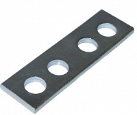 Пластина прямая ПТ 105х30х5, горячий цинк Пластина прямая ПТ 105х30х5, горячий цинк