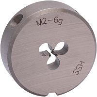 Плашка М2х0,4 мм PN8/3225 6g 25х9 мм Bucovice 260020, HSS Плашка М2х0,4 мм PN8/3225 6g 25х9 мм Bucovice 260020, HSS