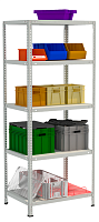 Стеллаж металлический до 150 кг, 5 полок Металл-завод СТФ 755-2,0 2000х700х400 мм Стеллаж металлический до 150 кг, 5 полок Металл-завод СТФ 755-2,0 2000х700х400 мм