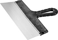 Шпатель фасадный 300 мм с пластиковой рукояткой ЗУБР Стандарт 10052-30 Шпатель фасадный 300 мм с пластиковой рукояткой ЗУБР Стандарт 10052-30