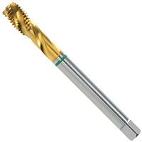Метчик машинный спиральный DIN 371/376 HSSE-PM TiN Volkel, метрическая резьба Метчик машинный спиральный DIN 371/376 HSSE-PM TiN Volkel, метрическая резьба