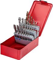 Набор резьбонарезной M3-M12, HSSЕ, DIN 371/376 Ruko 245054, 21 предмет, метрическая резьба Набор резьбонарезной M3-M12, HSSЕ, DIN 371/376 Ruko 245054, 21 предмет, метрическая резьба