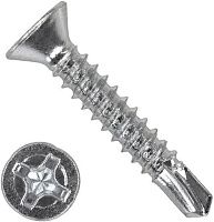 Саморез потай с буром 4,8х13 DIN 7504 O (P), нержавеющая сталь А2 Саморез потай с буром 4,8х13 DIN 7504 O (P), нержавеющая сталь А2