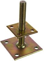 Компенсатор усадки (анкер регулируемый) 70х100х150хМ20 мм GAH ALBERTS 218102, жёлтый цинк Компенсатор усадки (анкер регулируемый) 70х100х150хМ20 мм GAH ALBERTS 218102, жёлтый цинк