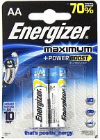Батарейки Energizer Maximum LR6 BP2 Батарейки Energizer Maximum LR6 BP2