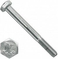 Болт шестигранный М20х260 DIN 931, нержавеющая сталь А4 Болт шестигранный М20х260 DIN 931, нержавеющая сталь А4