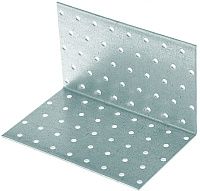 Уголок крепежный равносторонний KUR СПК 80х80х500 мм, оцинкованная сталь Уголок крепежный равносторонний KUR СПК 80х80х500 мм, оцинкованная сталь