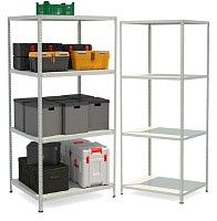 Стеллаж металлический до 125 кг, 4 полки Металл-завод СТФ 1084 Стеллаж металлический до 125 кг, 4 полки Металл-завод СТФ 1084