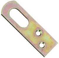 Проушина 19х60 мм, 4шт, Gah Alberts 337308, жёлтый цинк Проушина 19х60 мм, 4шт, Gah Alberts 337308, жёлтый цинк