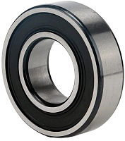 Подшипник шариковый радиальный с уплотнениями 35х47х7 мм Волжский Инструмент 1000807 2RS (61807 2RS), однорядный Подшипник шариковый радиальный с уплотнениями 35х47х7 мм Волжский Инструмент 1000807 2RS (61807 2RS), однорядный