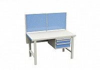 Рабочее место ремонтника Workshop 1500х750 мм, Treston C13041313P, стальная столешница Рабочее место ремонтника Workshop 1500х750 мм, Treston C13041313P, стальная столешница