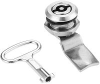 Замок щитовой круглый FD25C-2SK, нержавеющая сталь А2 Замок щитовой круглый FD25C-2SK, нержавеющая сталь А2