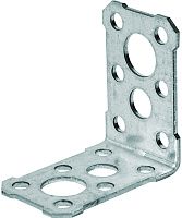 Уголок крепежный 45х45х30х1,7 мм KU ECO, оцинкованная сталь Уголок крепежный 45х45х30х1,7 мм KU ECO, оцинкованная сталь