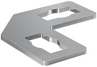 Пластина угловая для профилей FUS Fischer PFFF 2L 562827, нержавеющая сталь А4 Пластина угловая для профилей FUS Fischer PFFF 2L 562827, нержавеющая сталь А4