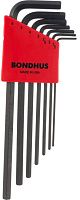 Набор шестигранных, удлинённых ключей (1,5-6 мм) Bondhus ProGuard 12192, 7 штук Набор шестигранных, удлинённых ключей (1,5-6 мм) Bondhus ProGuard 12192, 7 штук