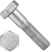 Болт шестигранный М36х165 мм DIN 931, класс прочности 8.8, горячий цинк Болт шестигранный М36х165 мм DIN 931, класс прочности 8.8, горячий цинк