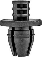 Клипса автомобильная нажимная с фиксатором 1874 Клипса автомобильная нажимная с фиксатором 1874