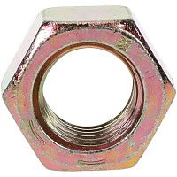 Гайка дюймовая 9/16"-12 UNC DIN 934, класс прочности 8 (Grade 5), желтый цинк Гайка дюймовая 9/16"-12 UNC DIN 934, класс прочности 8 (Grade 5), желтый цинк