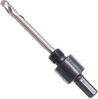 Адаптер шестигранный 9,5 мм с центрирующим сверлом для коронок 14-30 мм Heller TD50103 Адаптер шестигранный 9,5 мм с центрирующим сверлом для коронок 14-30 мм Heller TD50103