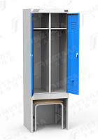 Шкаф для одежды 1850/530/500 мм, Металл-завод ШРЭК 22-530 ВСК Шкаф для одежды 1850/530/500 мм, Металл-завод ШРЭК 22-530 ВСК