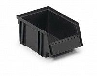 Навесная штабелируемая ячейка, 105х165х75 мм Treston 1015-4ESD, черный Навесная штабелируемая ячейка, 105х165х75 мм Treston 1015-4ESD, черный