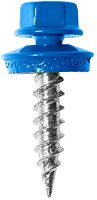 Саморез кровельный со сверлом 4,8х35 RAL 5026 перламутровый ночной синий Саморез кровельный со сверлом 4,8х35 RAL 5026 перламутровый ночной синий