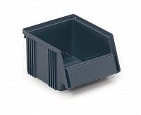 Навесная штабелируемая ячейка, 149х192х105 мм Treston 1520-3, серый Навесная штабелируемая ячейка, 149х192х105 мм Treston 1520-3, серый